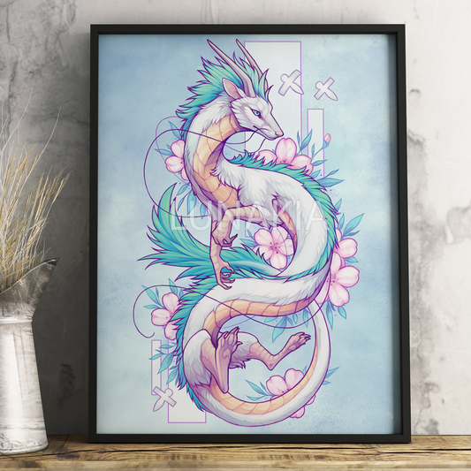 Art Print "Haku "
