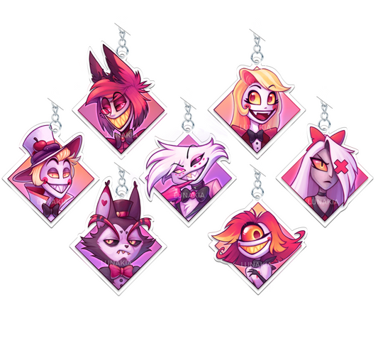 Schlüsselanhänger  - Hazbin Hotel